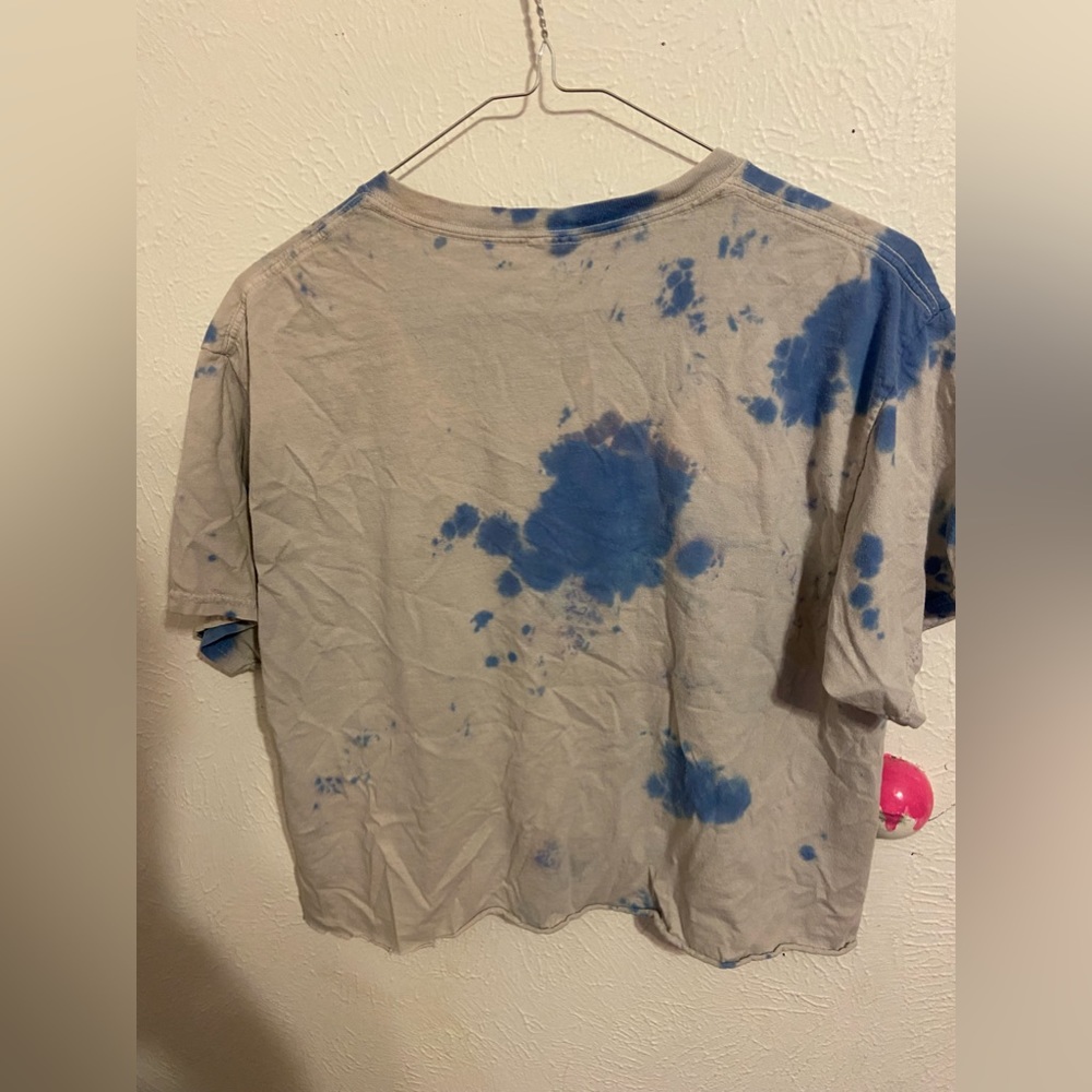Disney stitch shirt crop top
